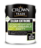 Crown Trade Clean Extreme Stain Resistant Scrubbable Matt